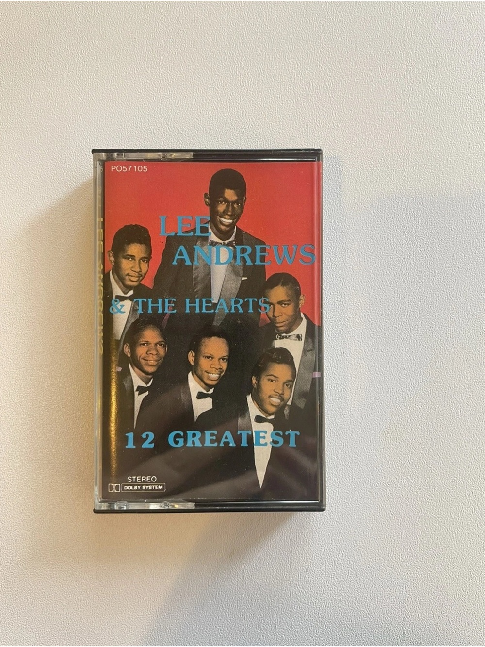 Lee Andrews & The Hearts 12 Greatest Cassette RARE OOP Vhtf